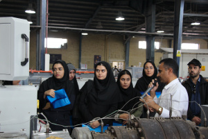 بازدید دانشجویان دانشگاه صنعتی بیرجند از کارخانه مهراس‌کویر برگزار شد